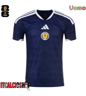 Scozia Prima Maglia Mondiali 2026 Manica Corta